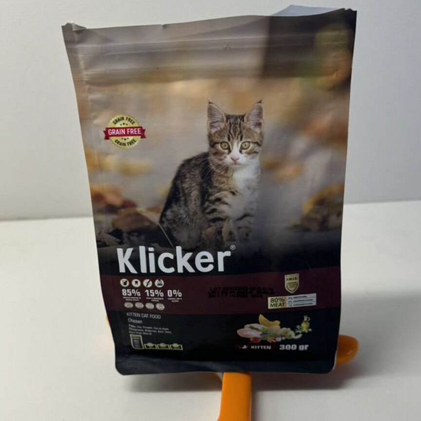 Корм сухой для котят Cliker