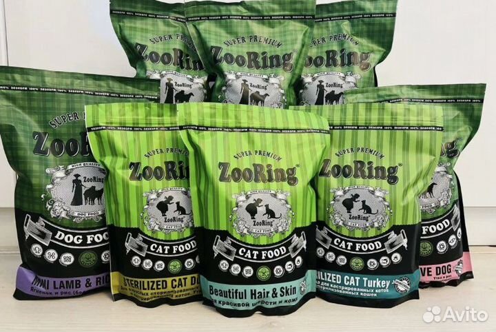 Зооринг Корм для собак и кошек