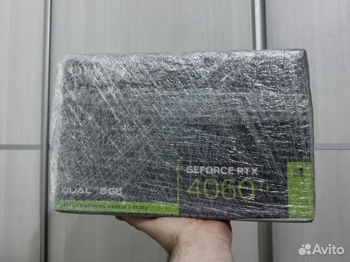 Видеокарта RTX 4060 Ti Dual 8 Гб