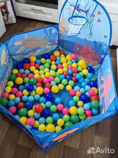 Сухой бассейн с шариками бу