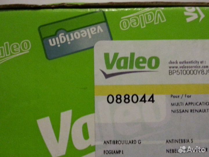 Противотуманная фара valeo