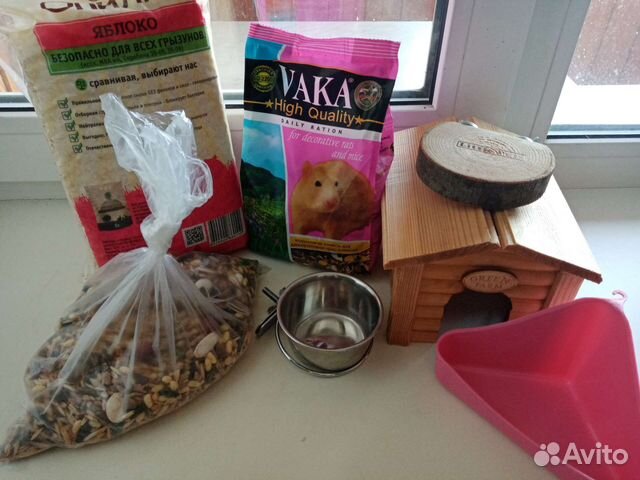 Домик, кормушка для грызунов