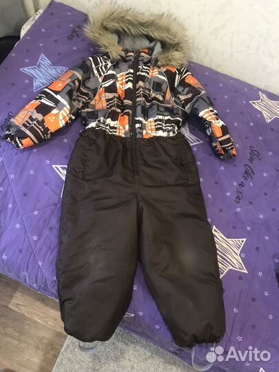 Зимний комбинезон для мальчика 98 104