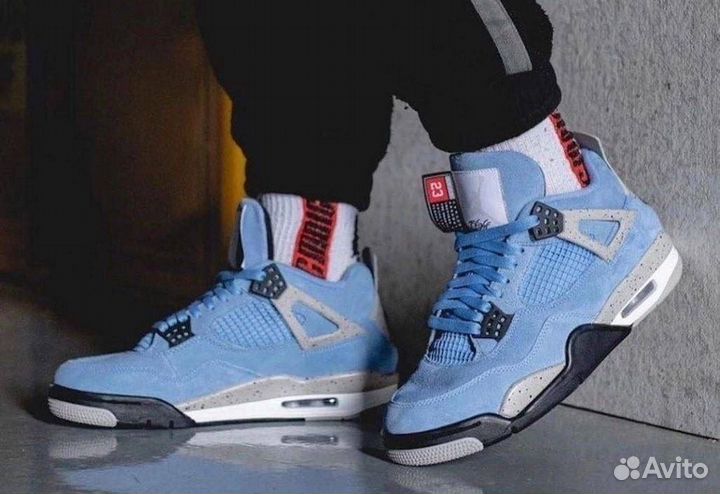 Кроссовки Nike Air Jordan 4 Retro University Blue