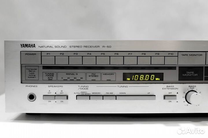 Стереофонический Ресивер Yamaha R-50, 1983г