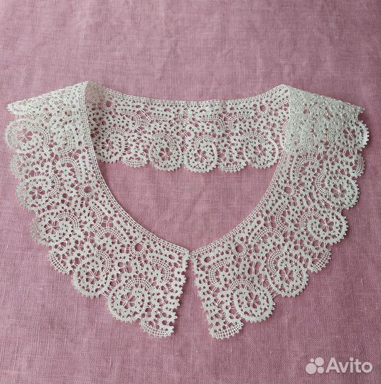 Воротник кружевной, вологодское кружево