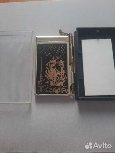 Сувенирныйблокнот в металлическом корпусе