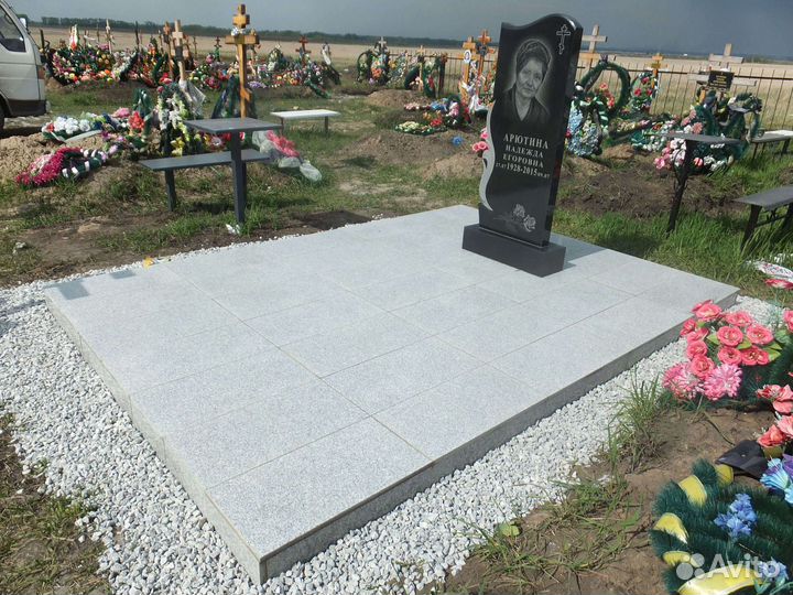 Благоустройство могилки