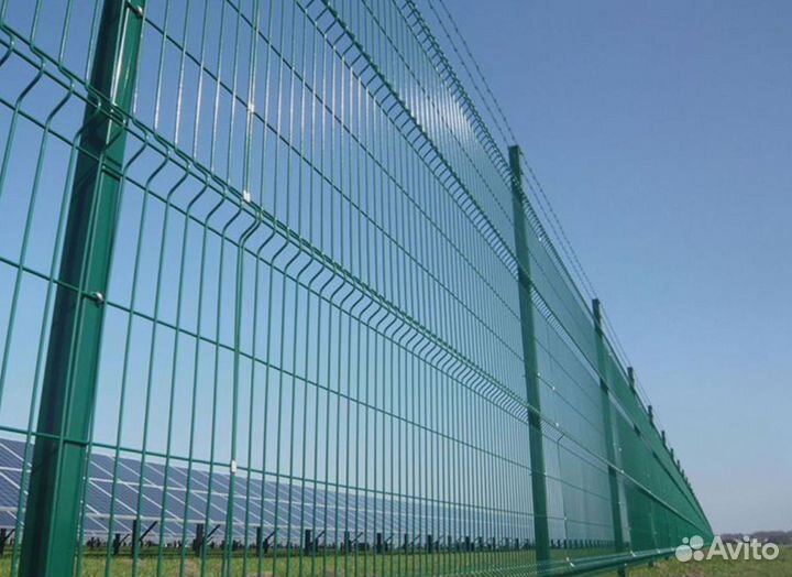3Д сетка гиттер для забора