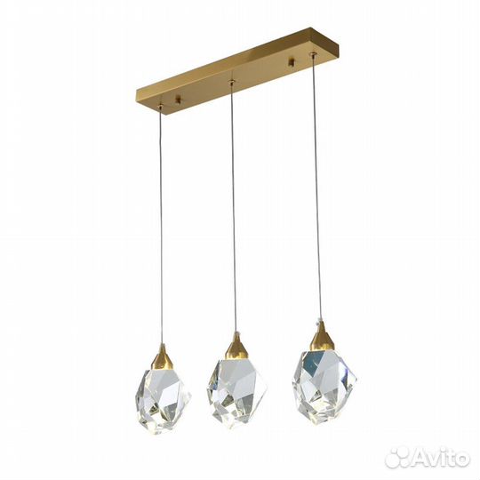 Delight Collection 9701P/3L brass Crystal rock II