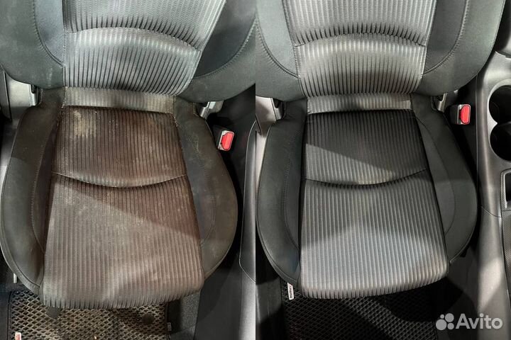 Качественная химчистка салона автомобиля