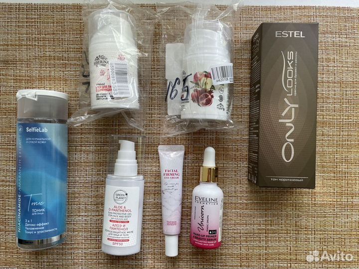 Набор декоративной косметики: новая и б/у