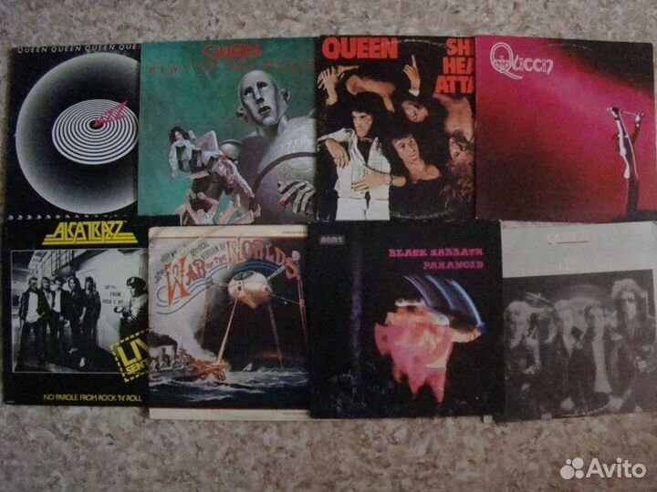 Iron Maiden,Queen,Black Sabbath,Alcatrazz,War of t