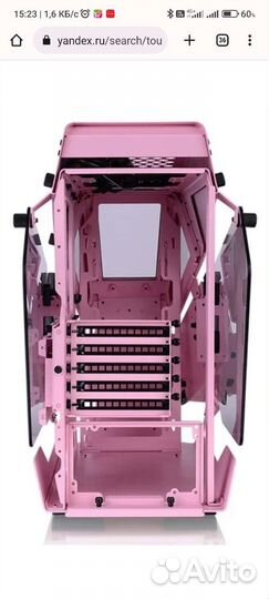 Игровой корпус вертолёт thermaltake AH T200 pink