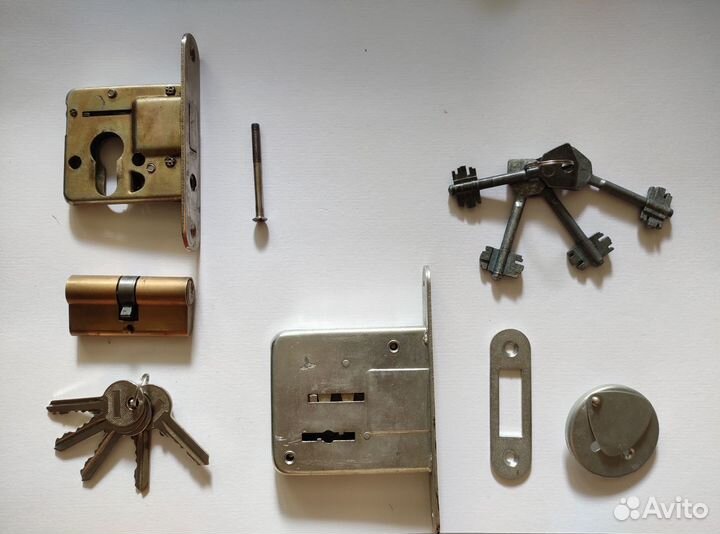 Щеколда, задвижка, замок, дверные ручки, разное