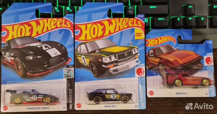 Hot Wheels japan. Mazda, Toyota, Запак/распак