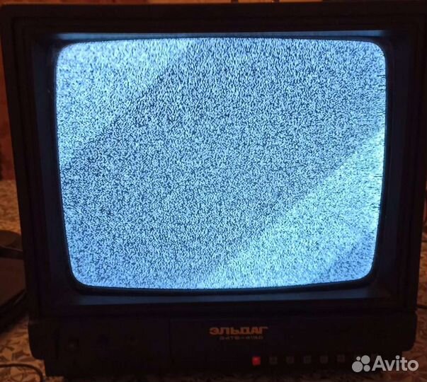 Ретро телевизор Эльдаг СССР