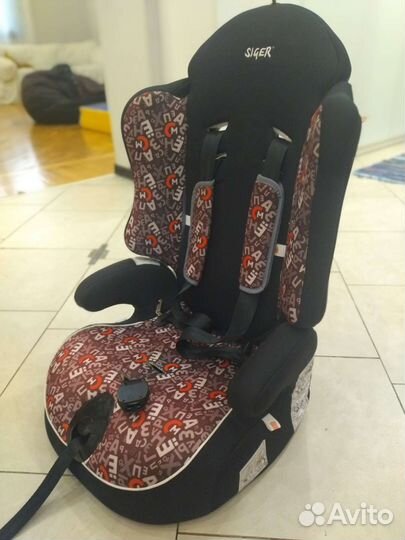 Детское автокресло 9 до 18 кг siger isofix