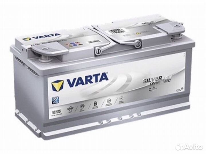 Аккумулятор Varta AGM (Варта агм) 105Ah 950A