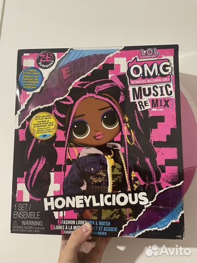 Кукла L.O.L. Surprise OMG Remix Honeylicious
