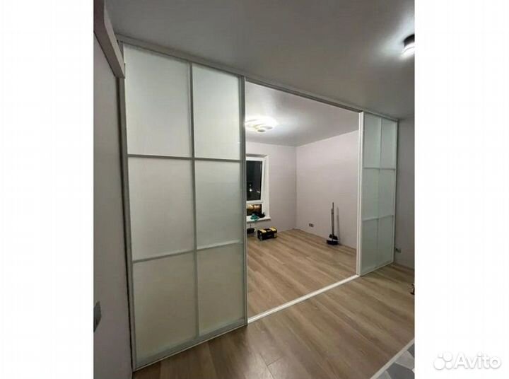 Раздвижная перегородка на заказ