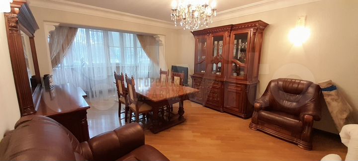 3-к. квартира, 115,9 м², 1/9 эт.