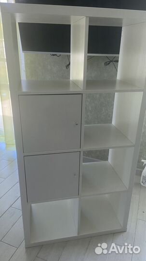 Стеллаж IKEA каллакс 8 ячеек