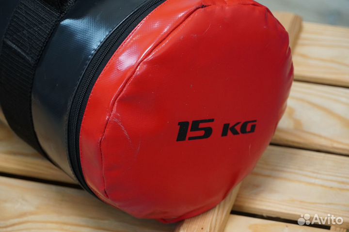 Мешок гиря Кроссфит 15кг, Гиря, Гантель