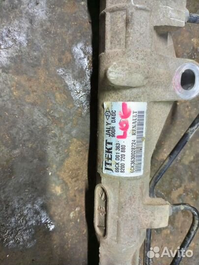 Рулевая рейка logan 1