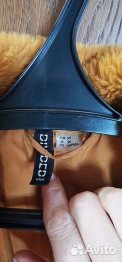 Кардиган весенний с искусственного меха