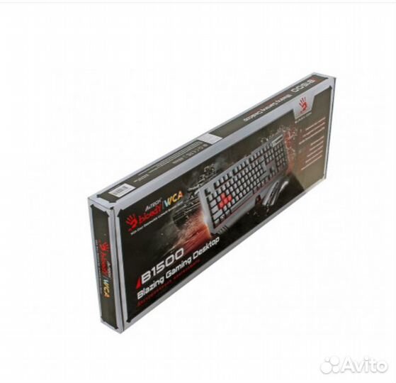 Клавиатура + мышь A4Tech Bloody Q1500/B1500