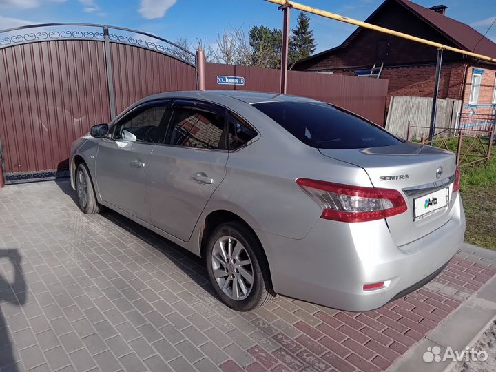 Nissan Sentra 1.6 CVT, 2015, 140 000 км