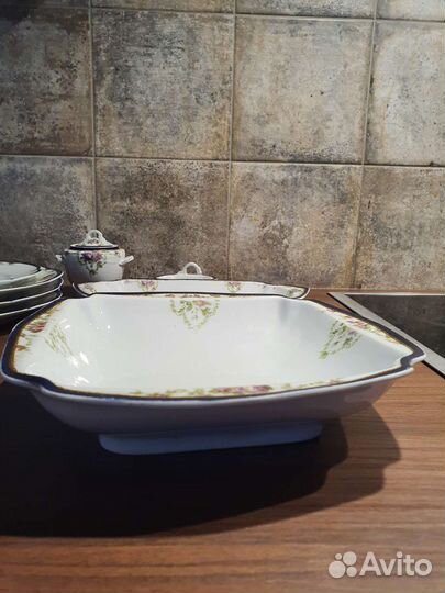 Тарелка.Товарищества М.С.Кузнецова. До 1917