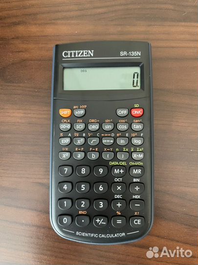 Инженерный калькулятор citizen