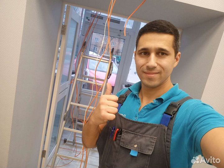 Монтаж видеонаблюдения и охранных систем