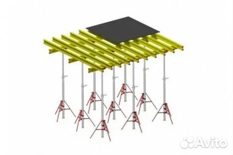 Опалубка для монолитного перекрытия