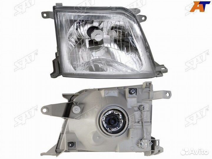 Фара toyota land cruiser prado 00-02 RH хрусталь