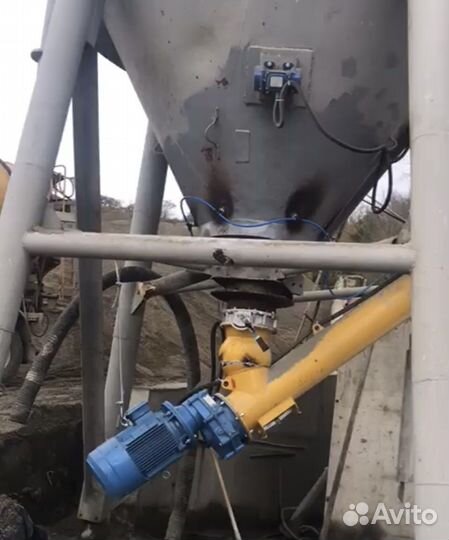 Шнек винтовой силоса цемента