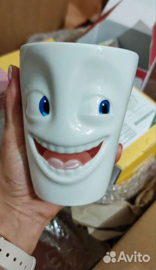 Кружка Tassen Смех Цветные глазки 350 мл