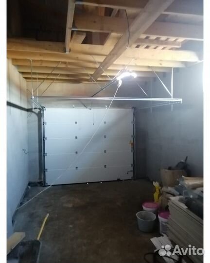 Секционные подъёмные гаражные ворота