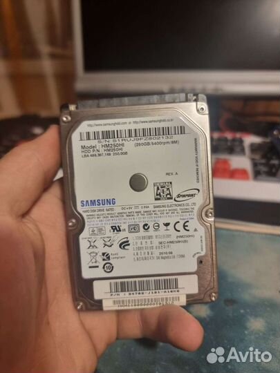 Жесткий диск для ноутбука 250Gb