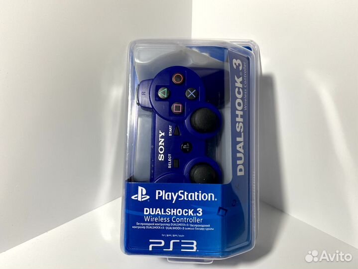 Геймпад playstation 3 синий