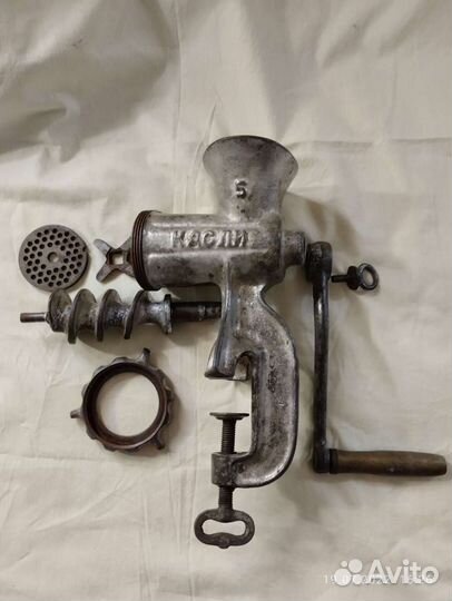 Мясорубка ручная бу