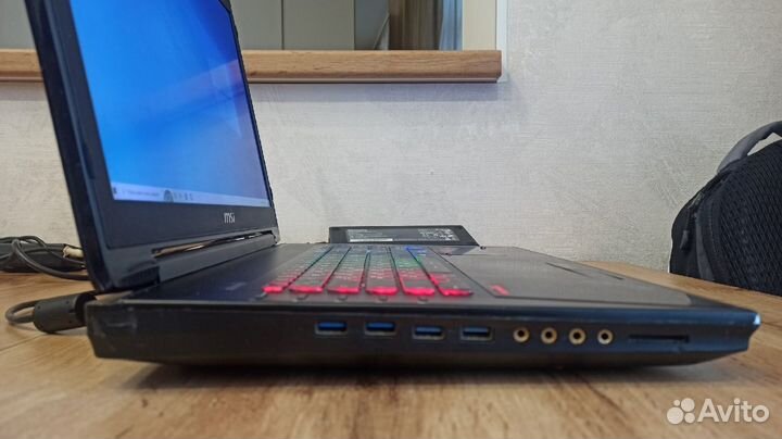 Игровой ноутбук msi i7 gt72vr 6RD