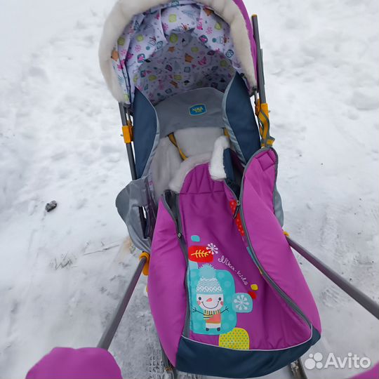 Коляска санки