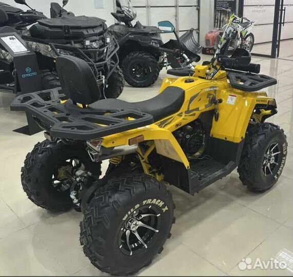 Квадроцикл Motoland Wild Track X 200 PRO желтый