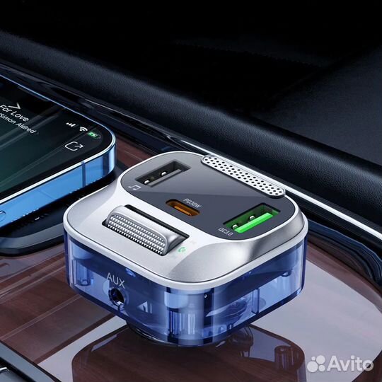 FM-трансмиттер / Bluetooth автомобильный модулятор