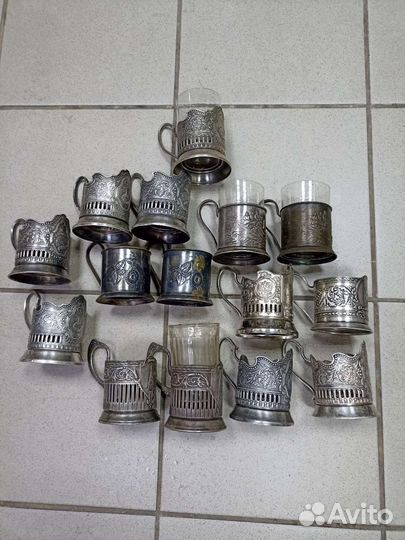 Подстаканники винтаж