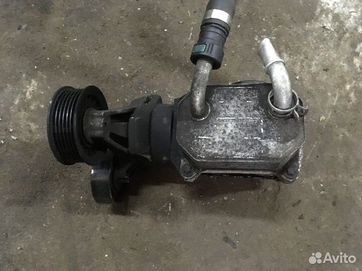 Радиатор масляный + корпус масляного фильтра kkda