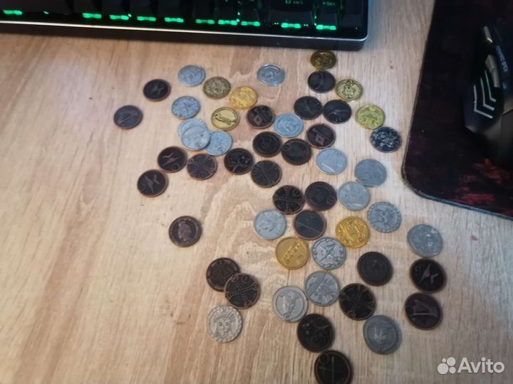 Монеты из петерочки